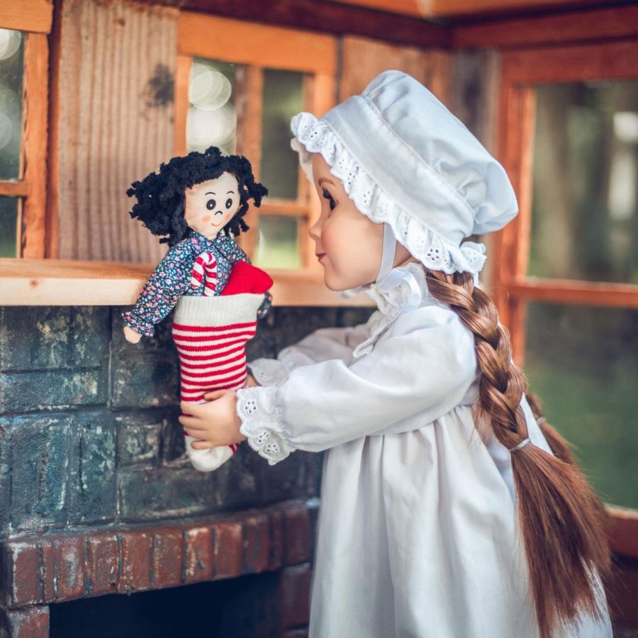 Little House On The Prairie Outfit & Fishing Set, Clothes & Accessories for  18 Inch Dolls, a doll's house 