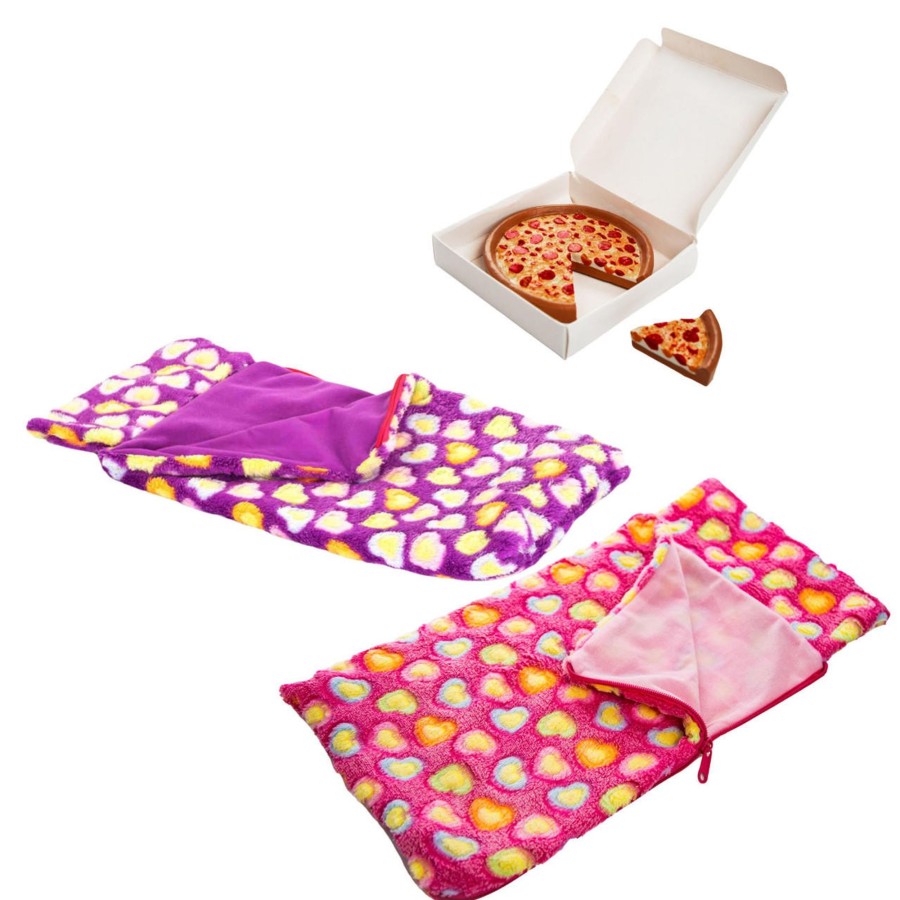 Combos The Queen's Treasures | Ships January 2024! 4 Piece Sleepover With Pizza For 18" Dolls