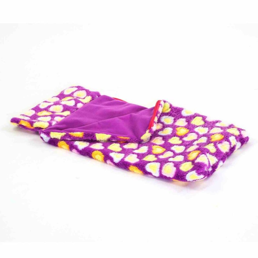 Doll Accessories The Queen's Treasures | Ships January 2024! Soft Purple Sleeping Bag Accessory For 18 Inch Dolls