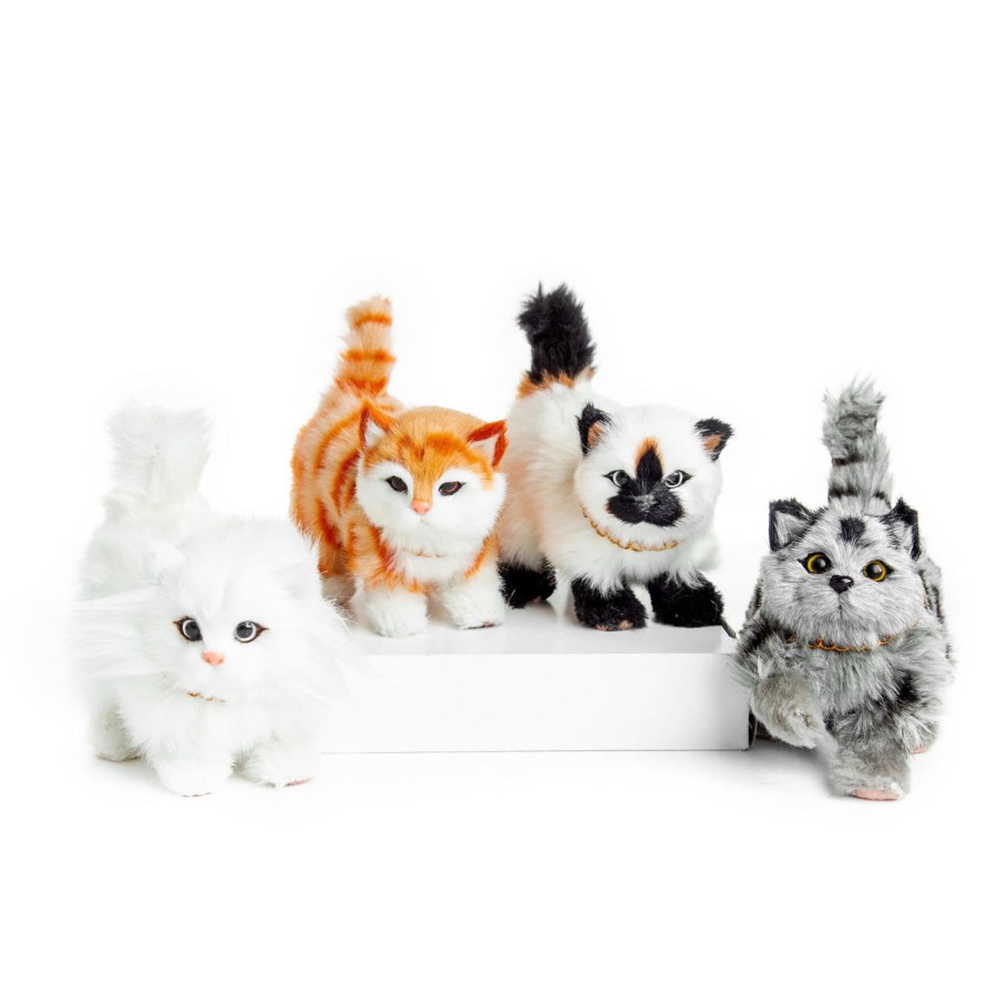 Doll Accessories The Queen's Treasures | Set Of 4 Realistic Kitty Cat Pets, Accessories For 18 Inch Dolls