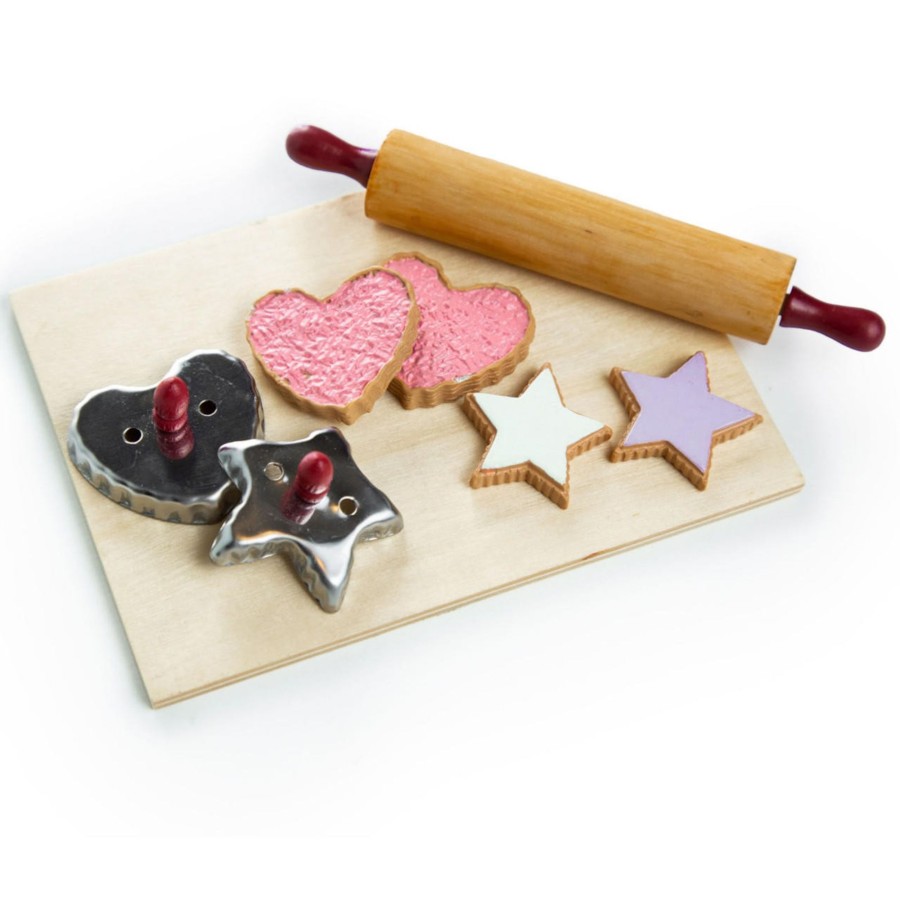 Doll Accessories The Queen's Treasures | 8 Piece Cookie Baking Gift Set With Tools & Cookies, Accessories For 18 Inch Dolls