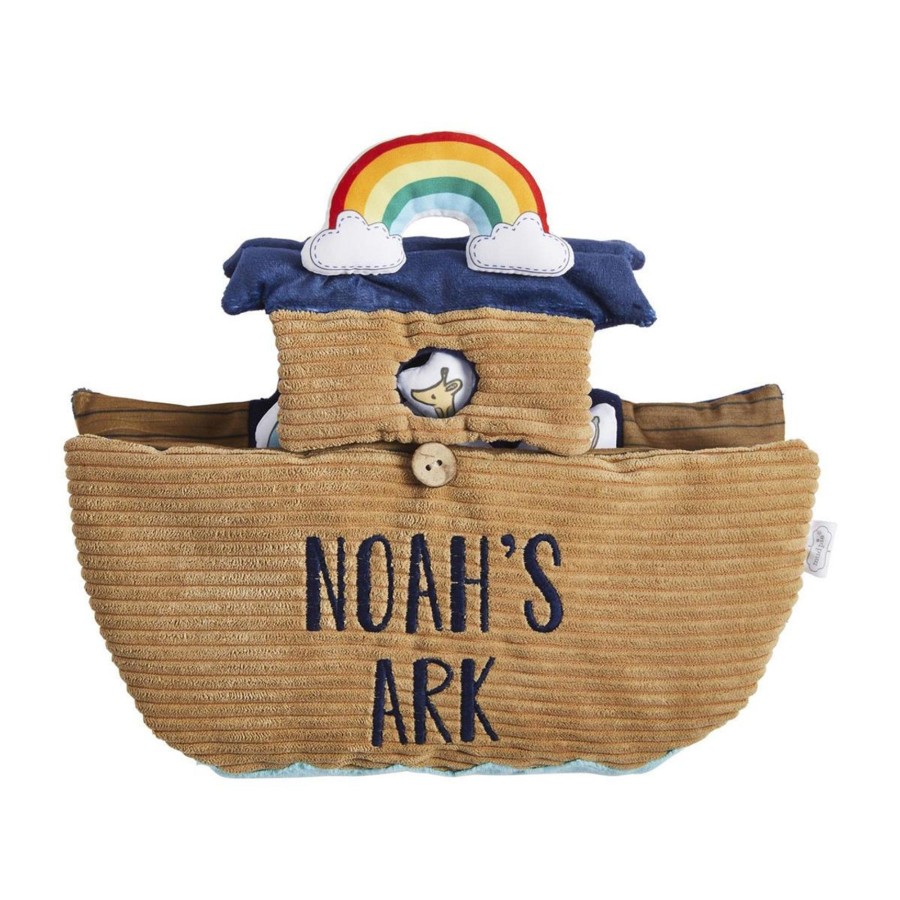 Fun For Tots The Queen's Treasures | Mud Pie 15-Piece Noah'S Ark Book Set For Kids