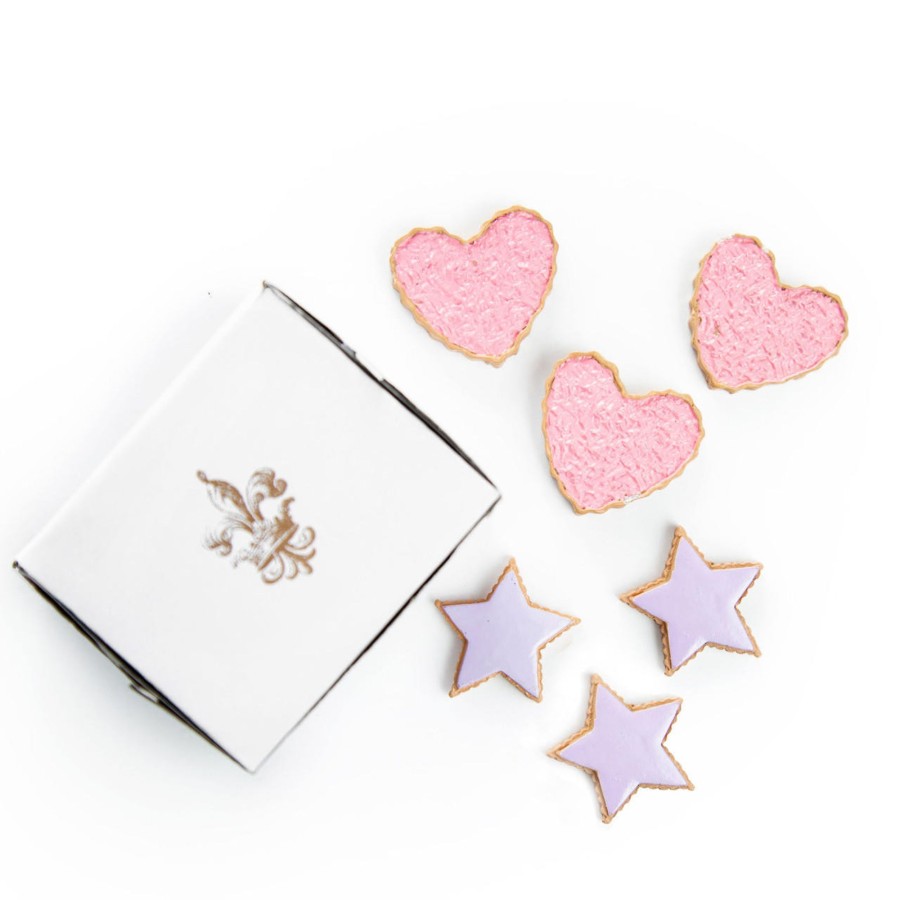 Doll Accessories The Queen's Treasures | 6 Piece 18 Inch Doll Cookies And Real Bakery Box Accessory Set