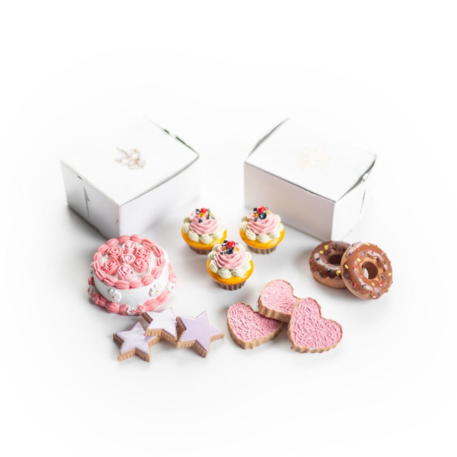 Doll Accessories The Queen's Treasures | Cookies, Cupcakes, Doughnuts, And Cake, Accessory For 18 In Dolls