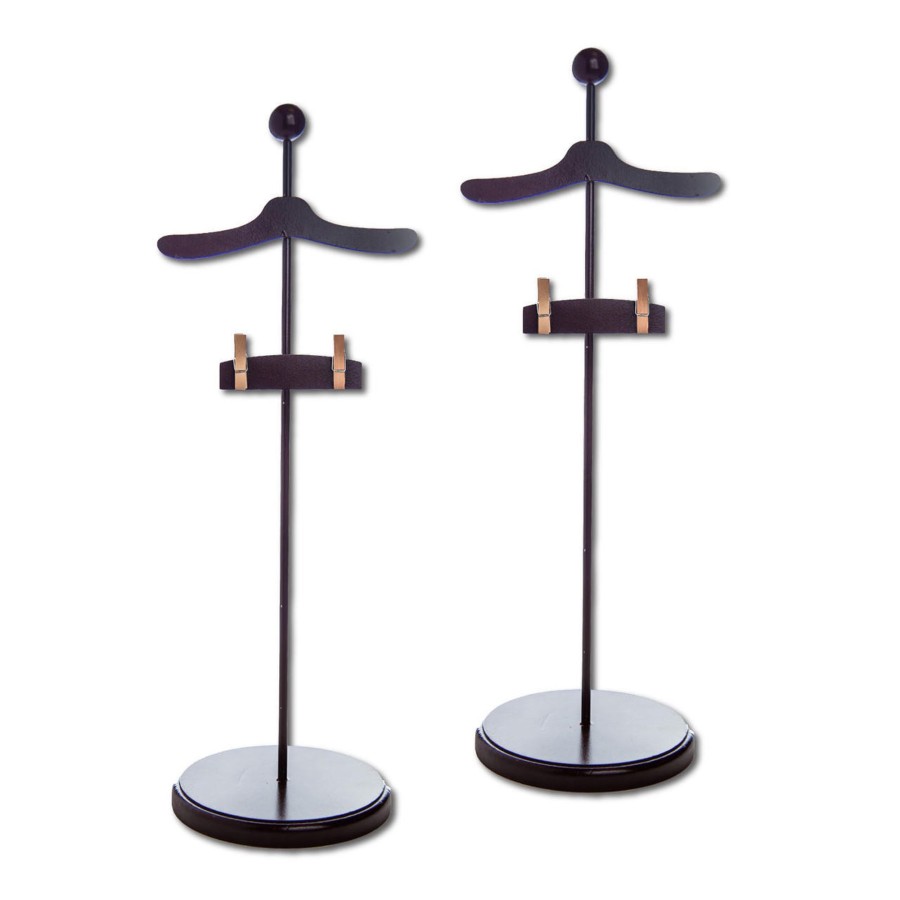 Doll Clothes The Queen's Treasures | 2 Pc Wood Doll Clothing Display Stands For 18 Inch Dolls