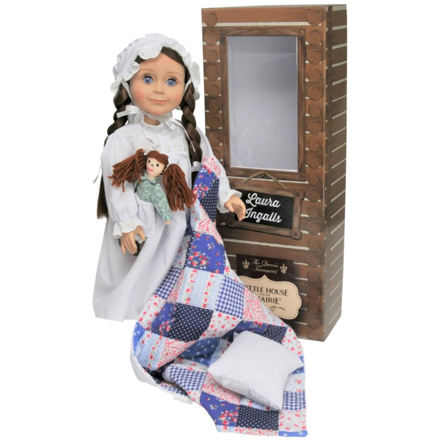 Dolls The Queen's Treasures | Little House On The Prairie Laura Ingalls 18 Inch Doll