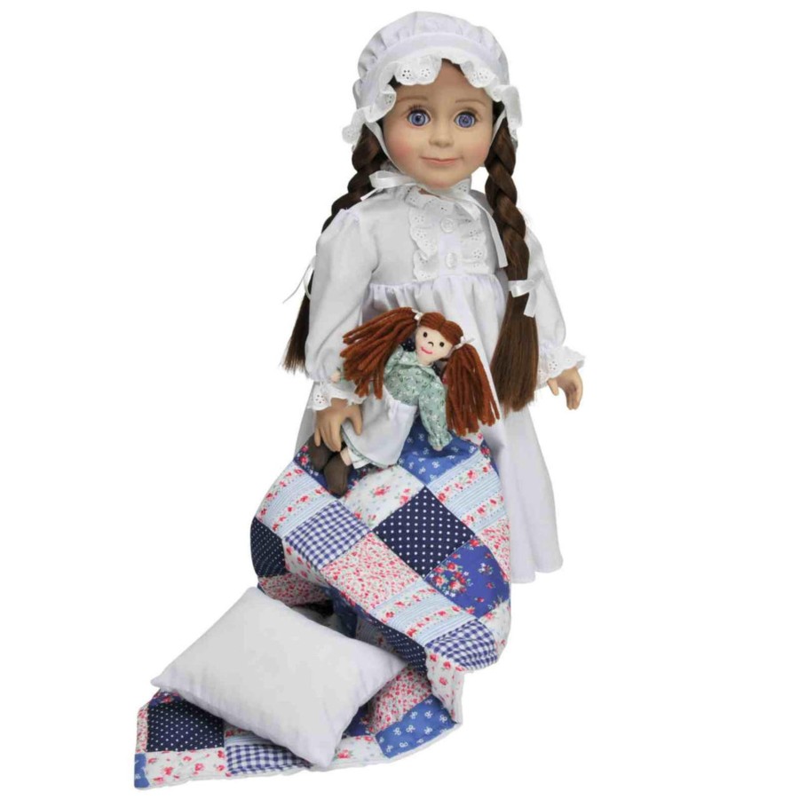 Dolls The Queen's Treasures | Little House On The Prairie Laura Ingalls 18 Inch Doll